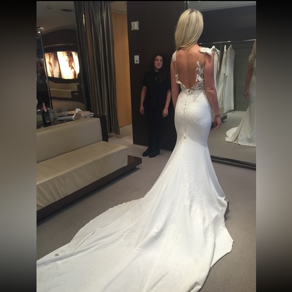 Pronovais Vicenta Wedding Dress Size 4 - Picture 1 of 8